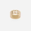 Ring with DG cut-out logo