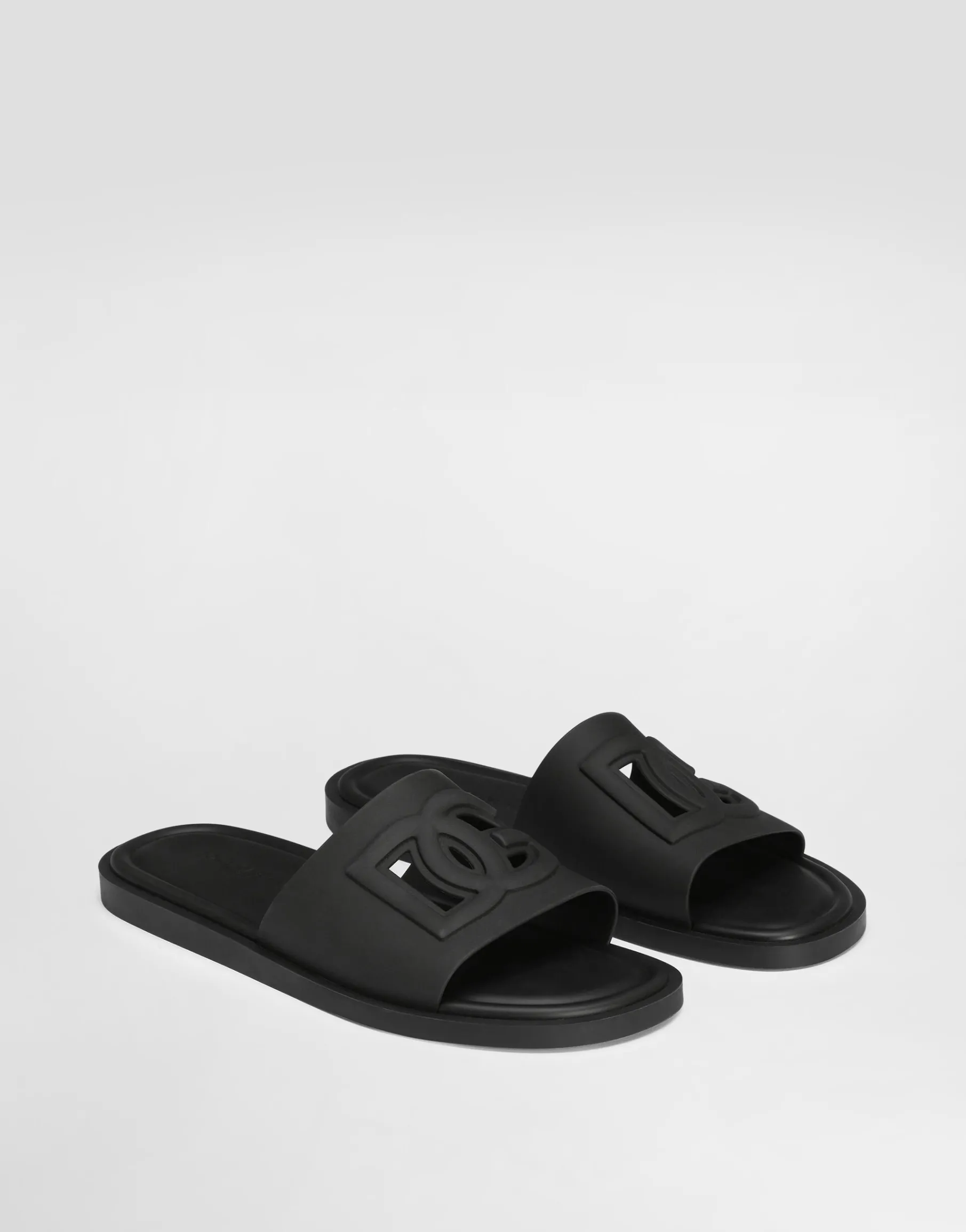 Rubber beachwear sliders