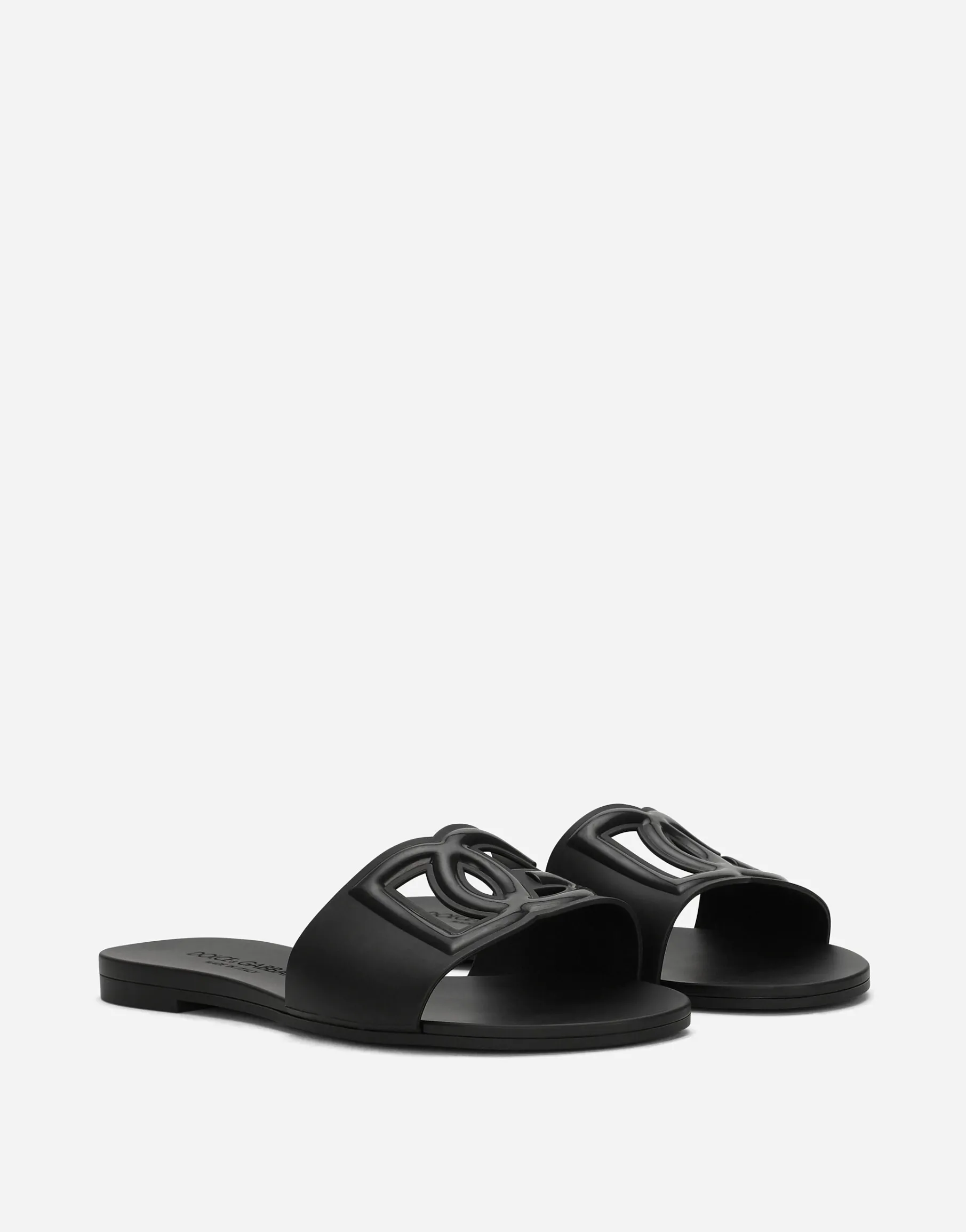 Rubber beachwear sliders