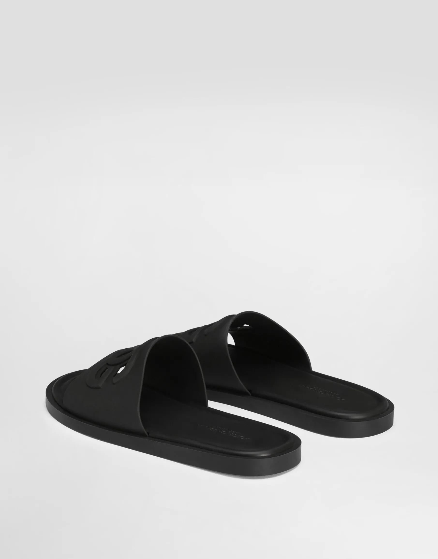 Rubber beachwear sliders