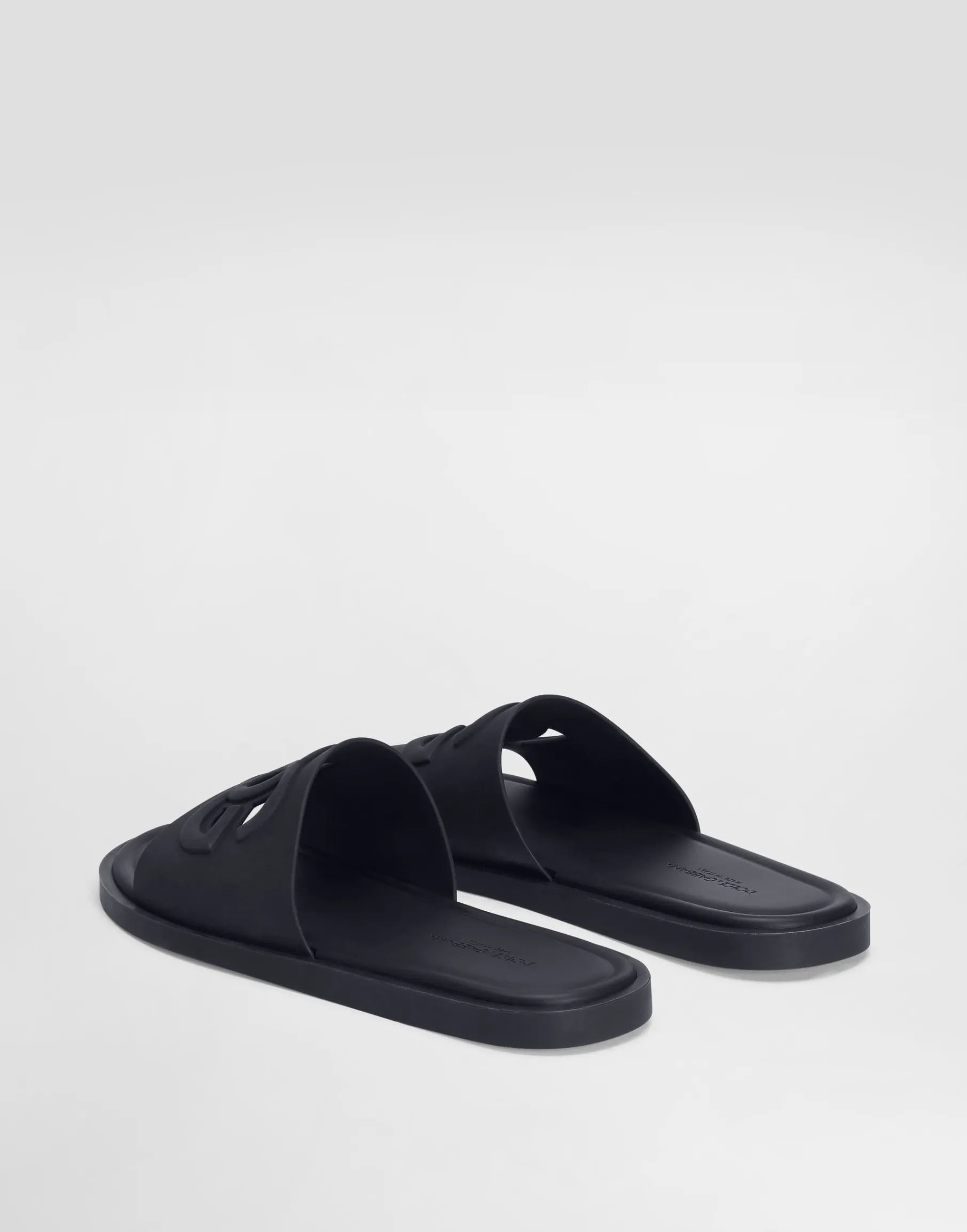 Rubber beachwear sliders