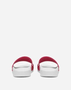 Rubber beachwear sliders