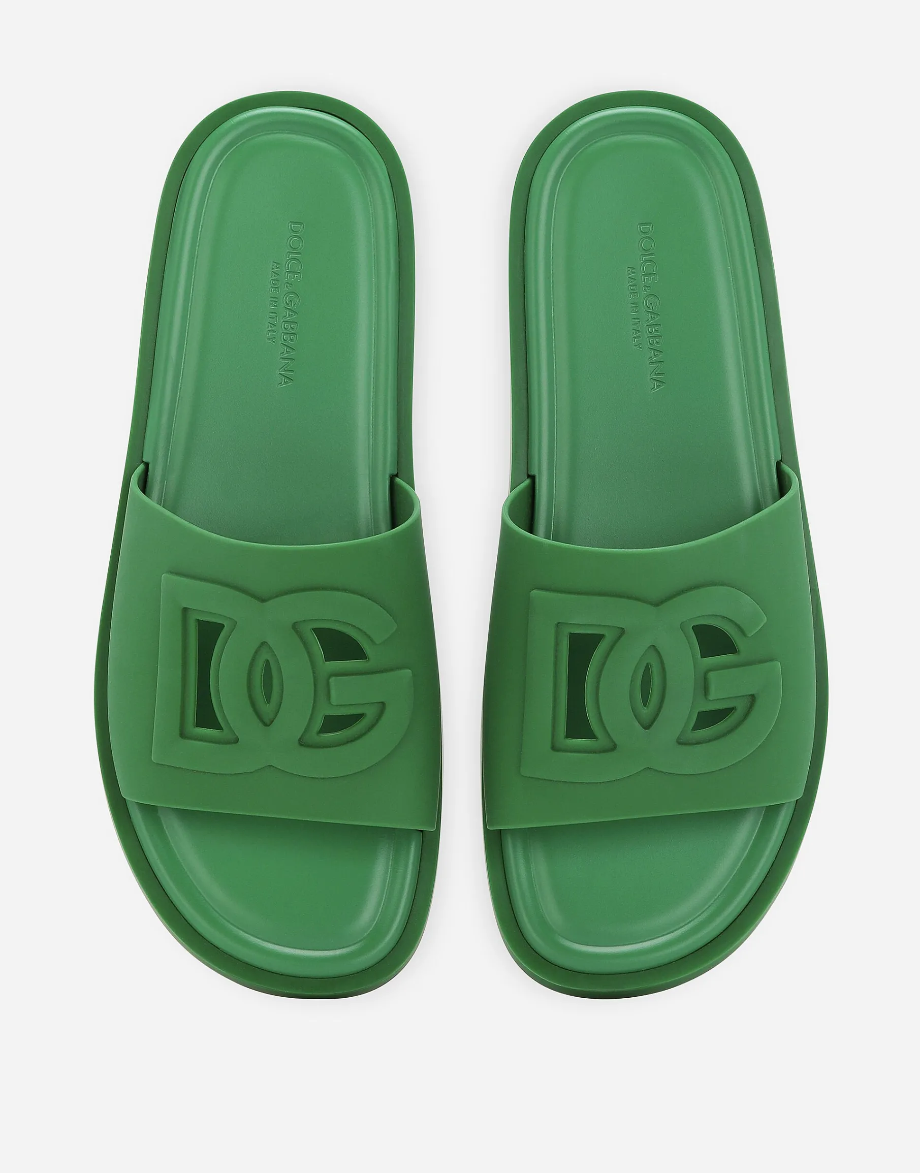 Rubber beachwear sliders
