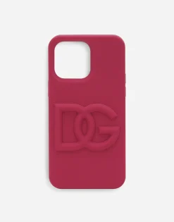 Rubber iPhone 14 Pro Cover with DG logo