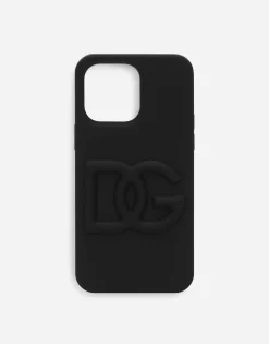 Rubber iPhone 14 Pro Max Cover with DG logo