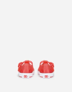 Rubber sandals with DG logo