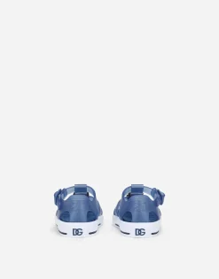 Rubber sandals with DG logo