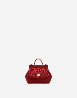 Satin mini Sicily handbag