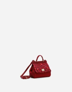 Satin mini Sicily handbag
