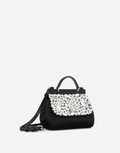 Satin mini Sicily handbag