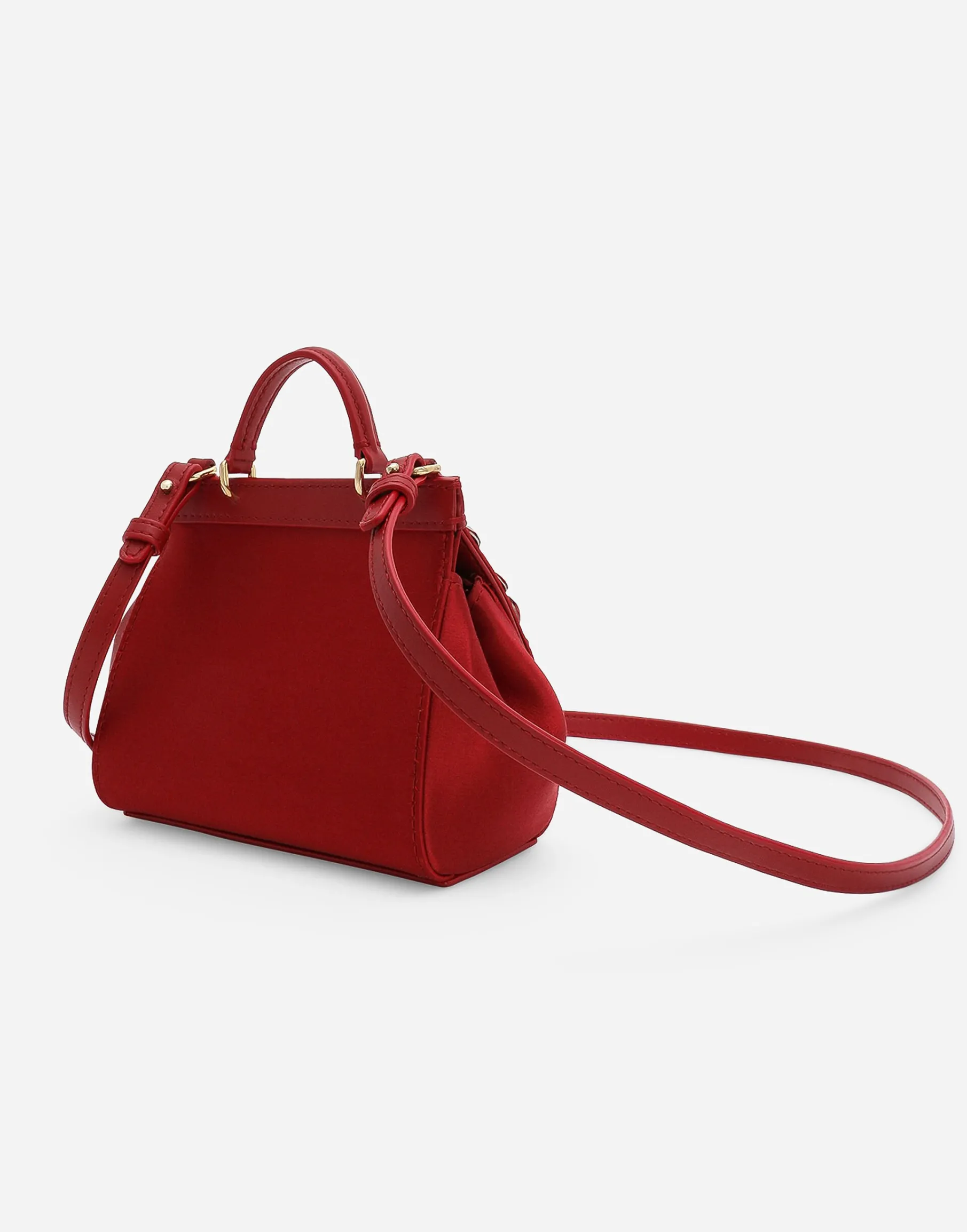 Satin mini Sicily handbag