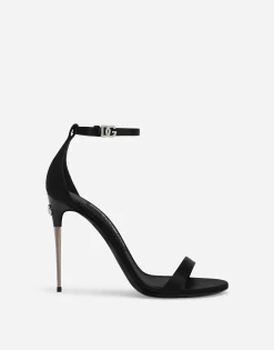 Satin sandals