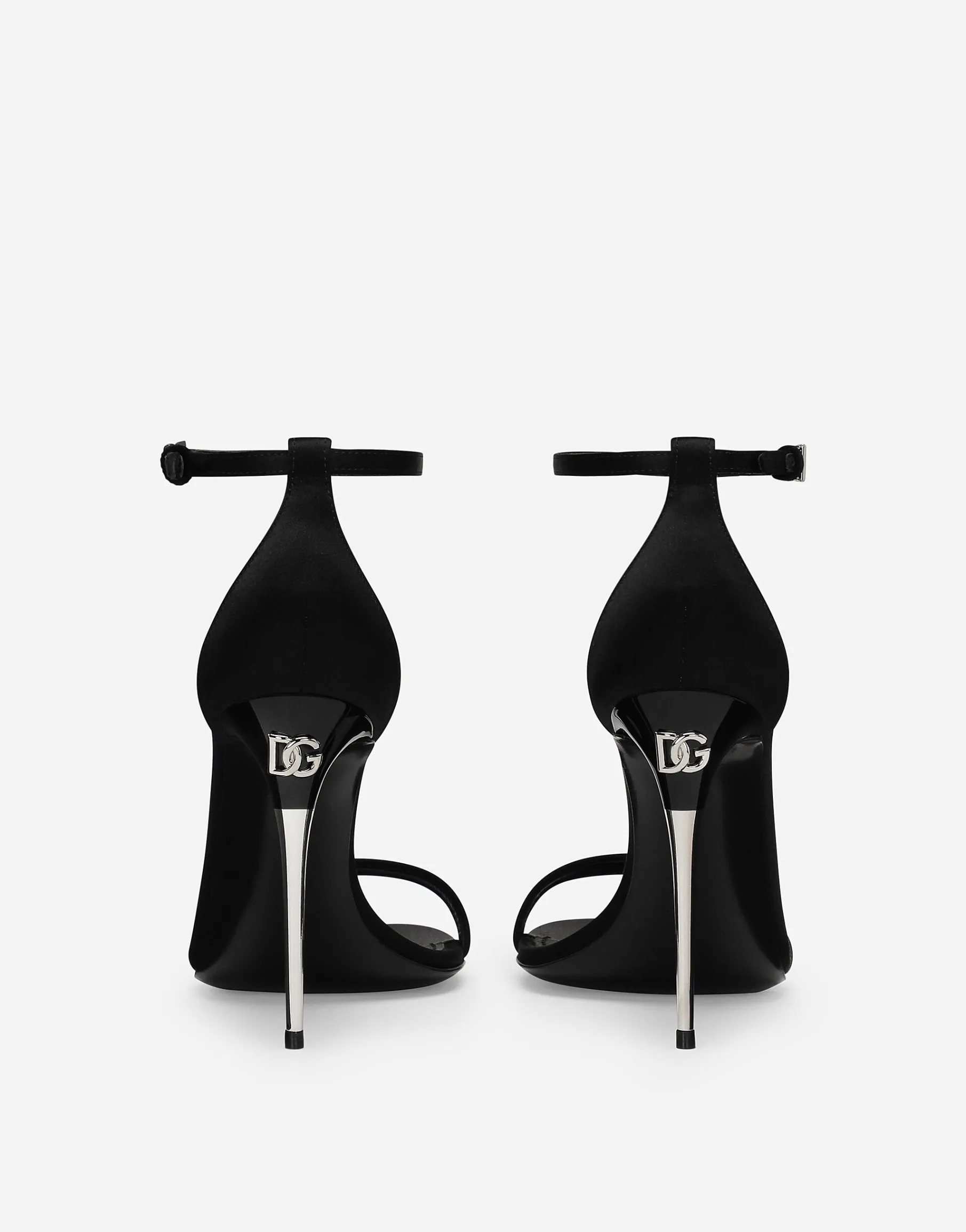Satin sandals