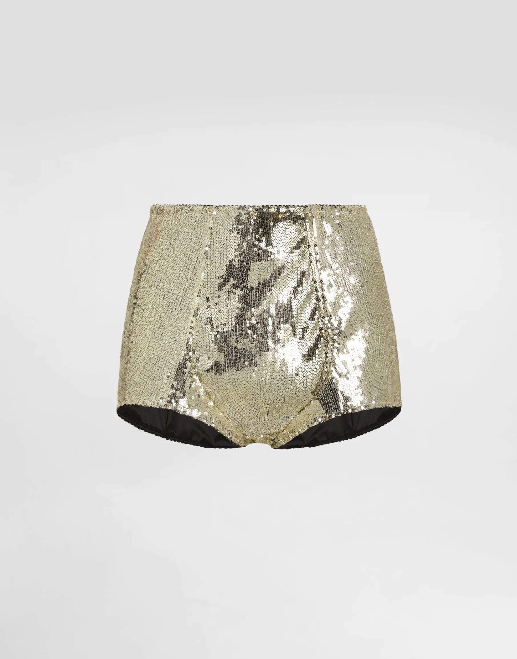 Sequined high-waisted panties