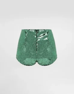 Sequined high-waisted panties