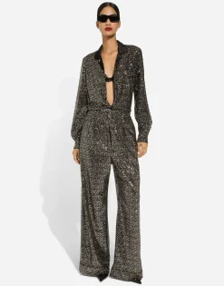 Sequined shirt
