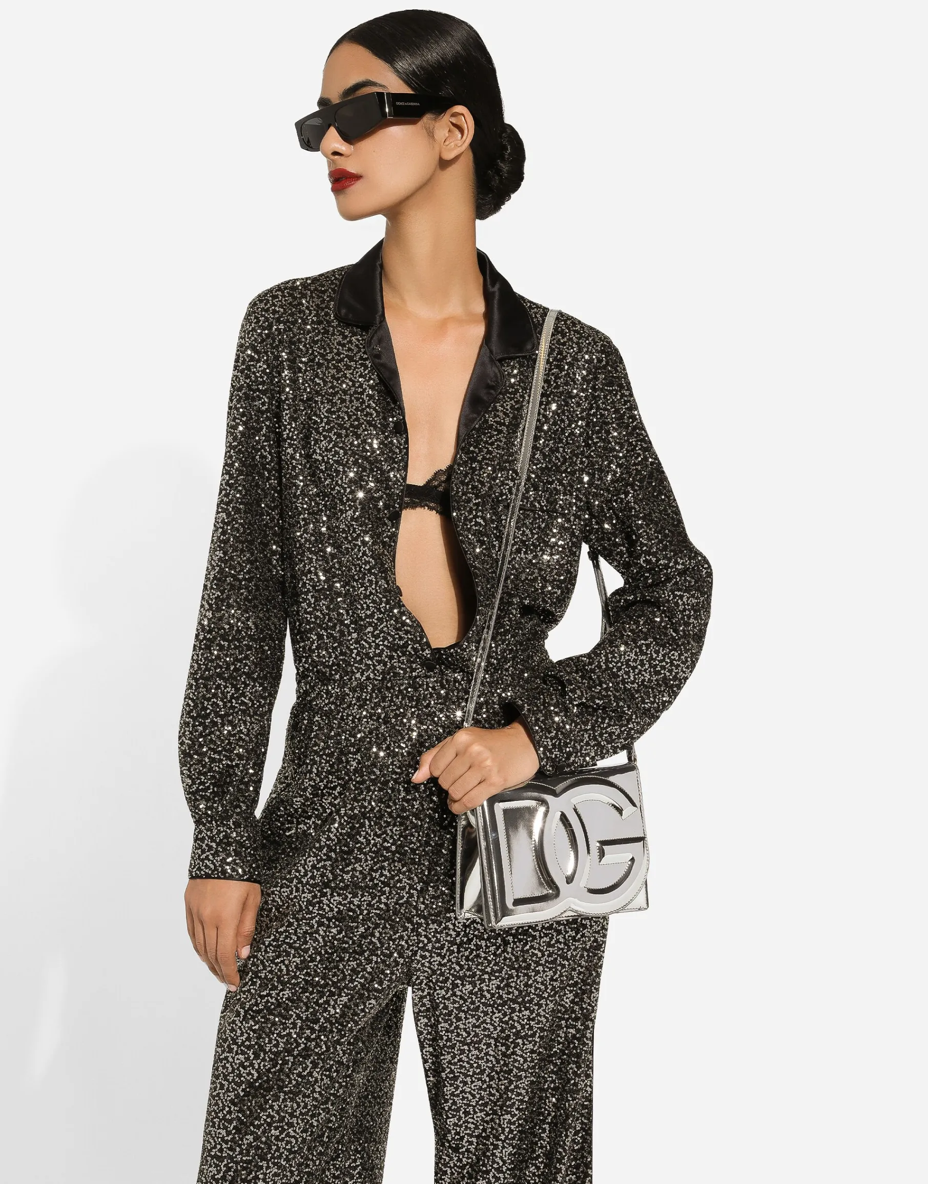 Sequined shirt