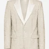 Sequined Sicilia-fit jacket