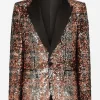 Sequined Sicilia-fit jacket
