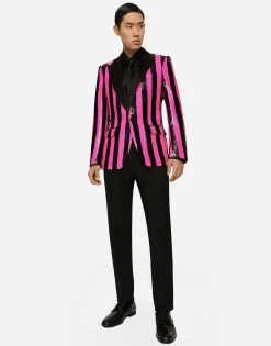 Sequined Sicilia-fit jacket