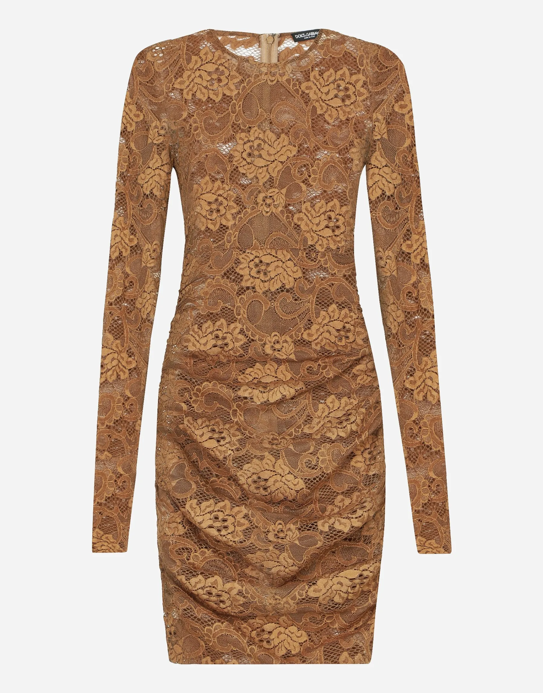 Short floral lace dress