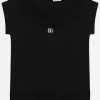Short interlock dress with DG logo
