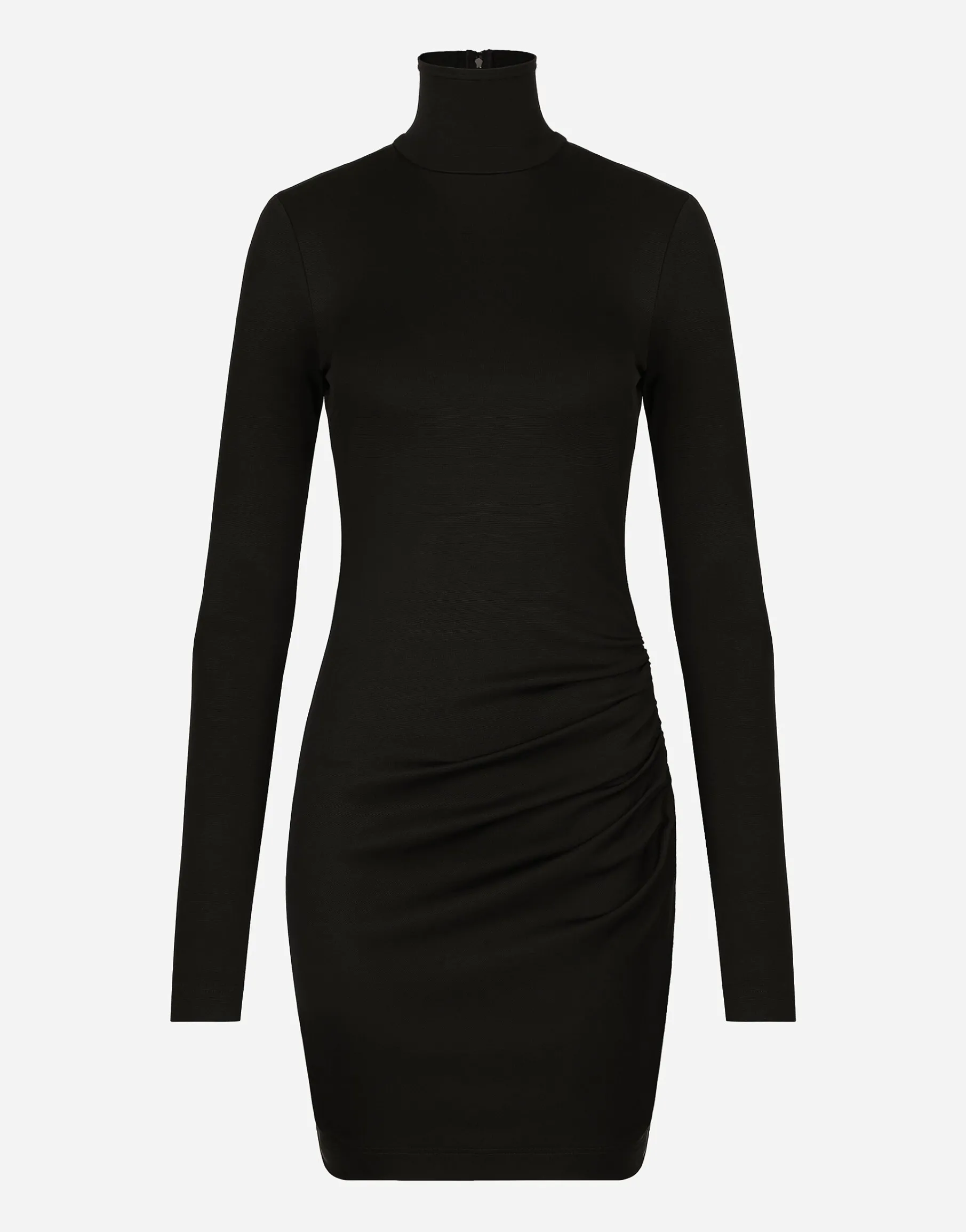 Short jersey Milano rib dress