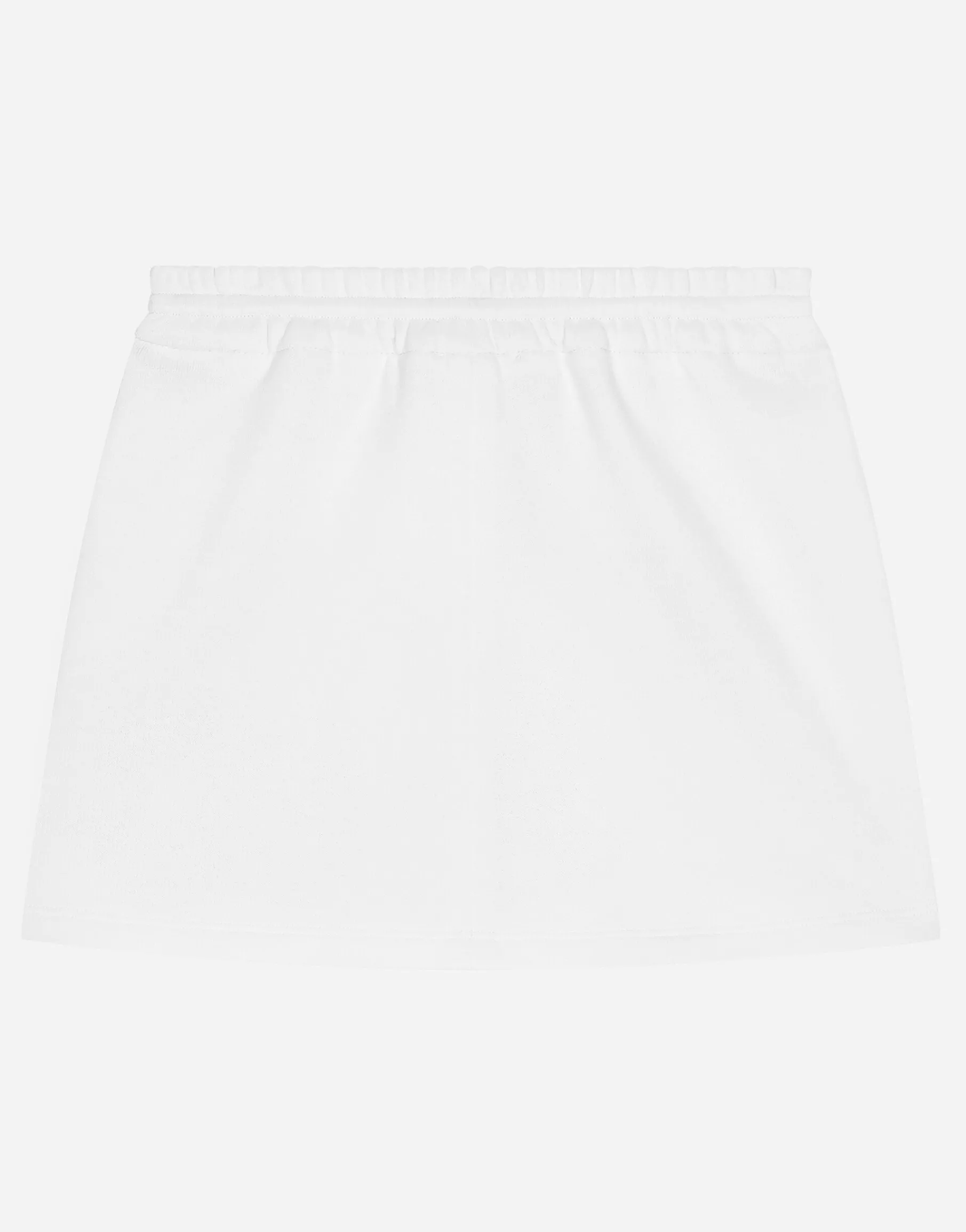 Short jersey skirt with DG logo
