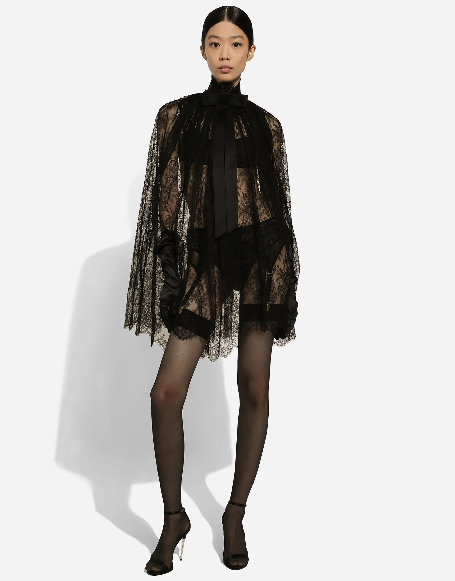Short lace corset dress