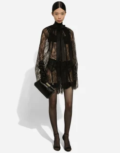 Short lace corset dress