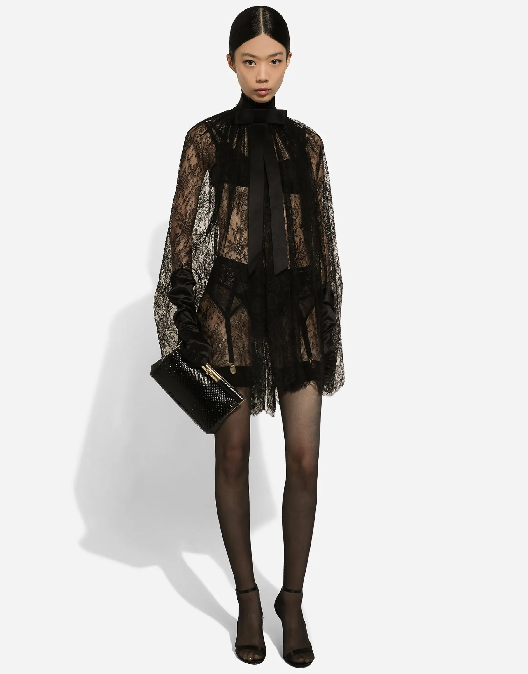 Short lace corset dress