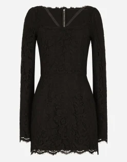 Short lace dress