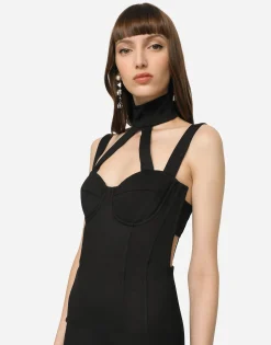 Short sable dress