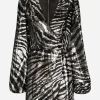 Short sequined wrap dress