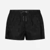 Short swim trunks with jacquard DG Monogram