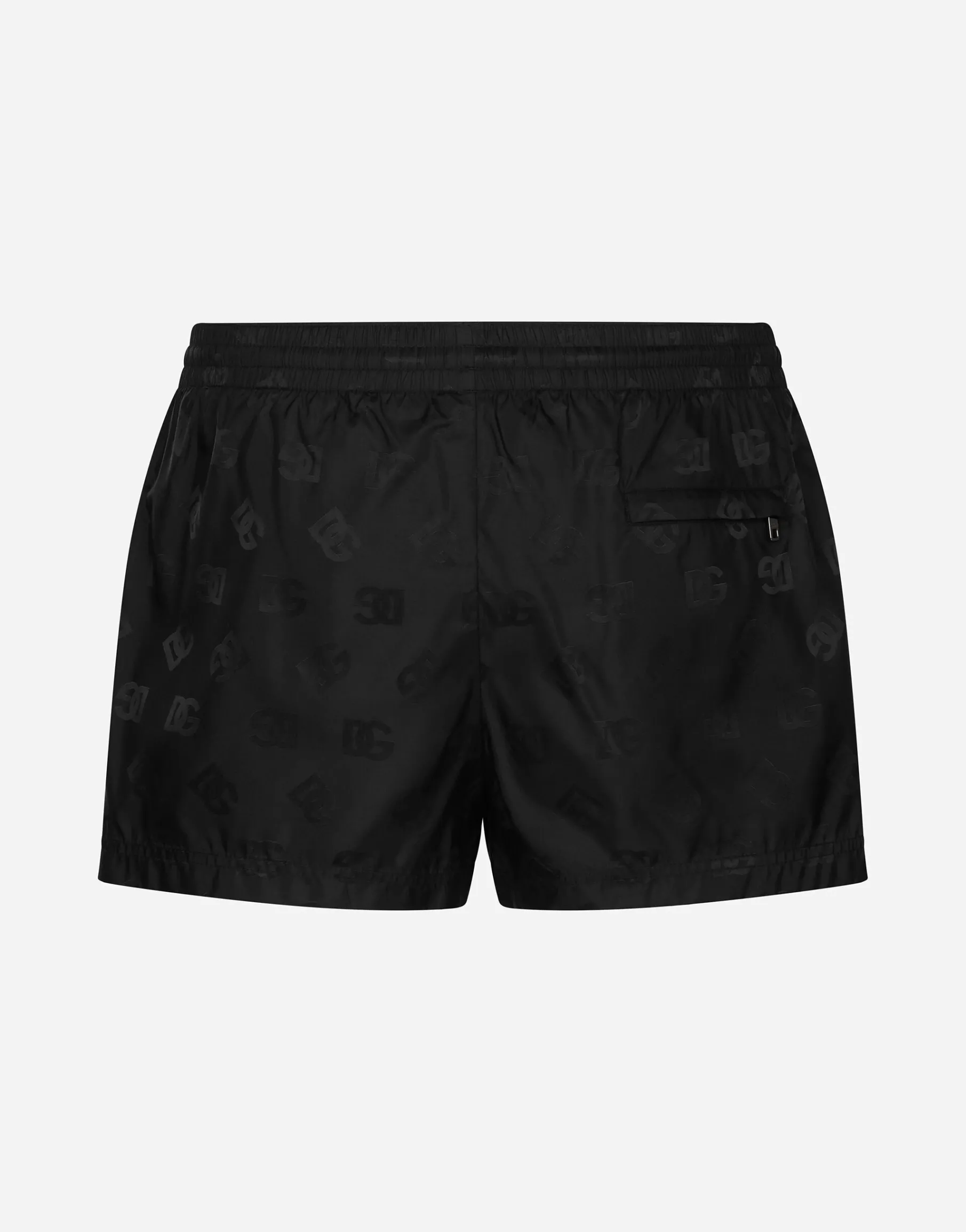 Short swim trunks with jacquard DG Monogram