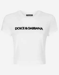 Short T-shirt with DG logo
