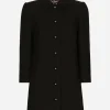 Short woolen coat