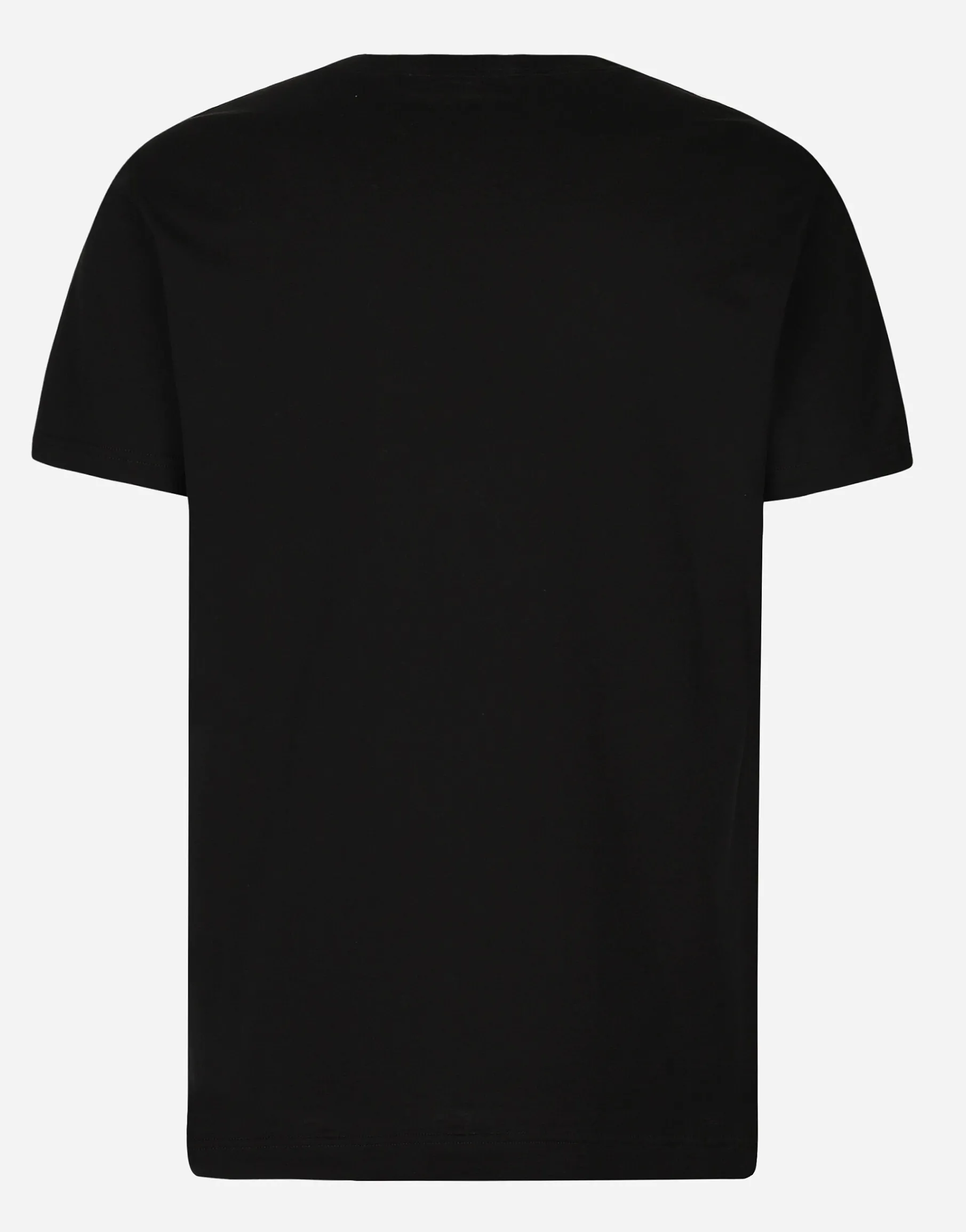 Short-sleeved cotton T-shirt with DG print