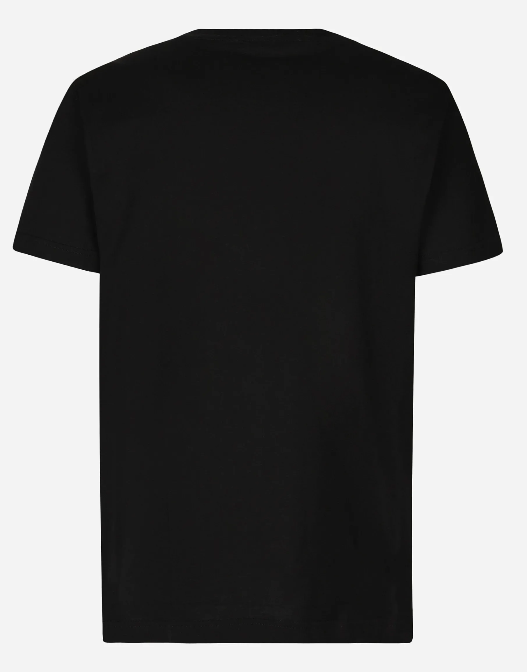 Short-sleeved cotton T-shirt with DG print