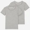Short-sleeved jersey t-shirt two-pack