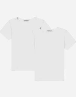 Short-sleeved jersey t-shirt two-pack
