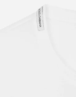 Short-sleeved jersey t-shirt