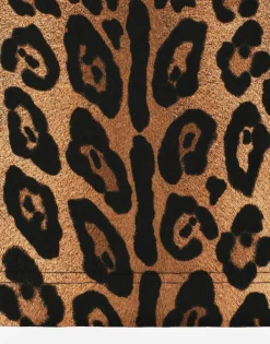 Short-sleeved leopard-print Crespo T-shirt