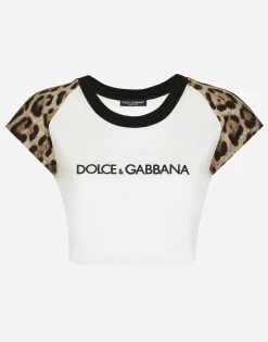 Short-sleeved T-shirt with Dolce&Gabbana logo