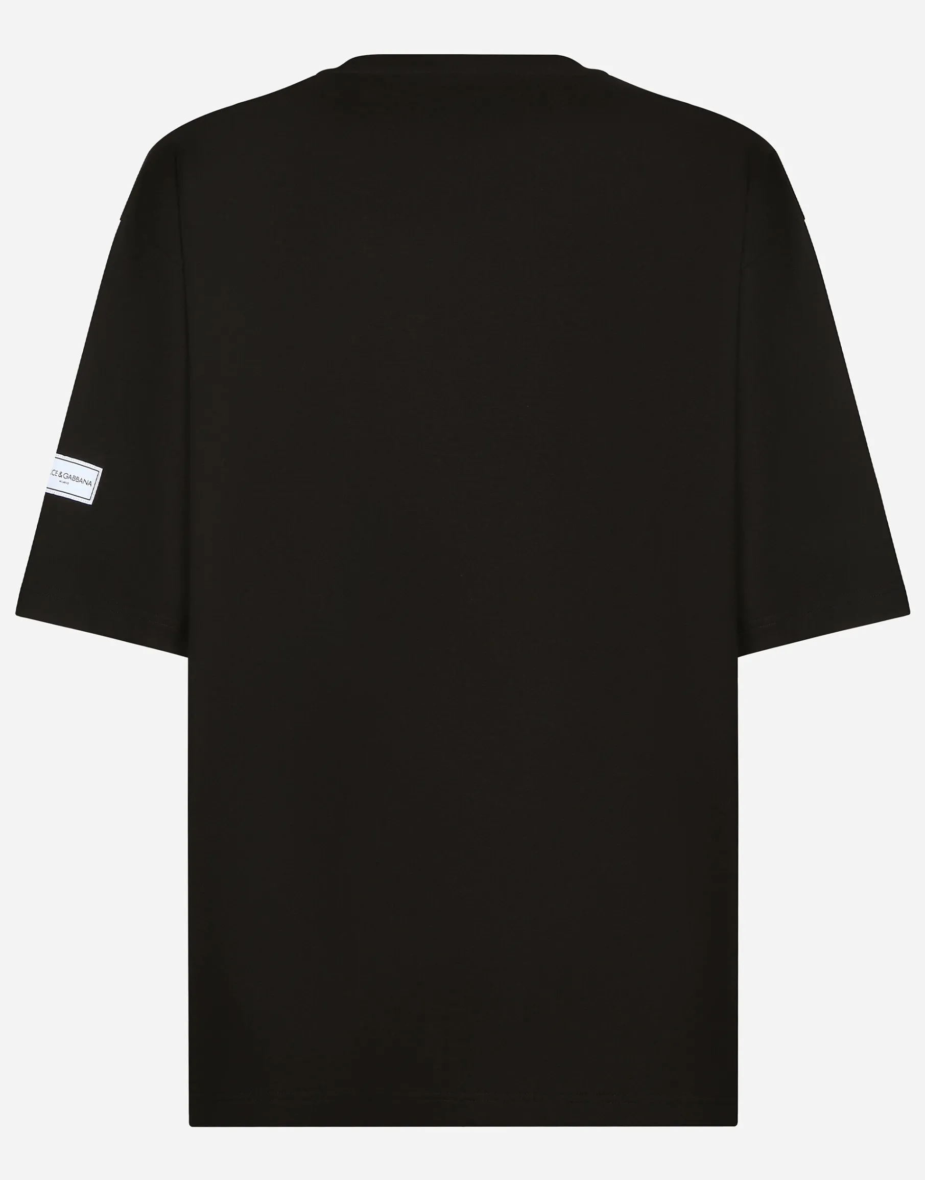 Short-sleeved T-shirt with DG logo patch