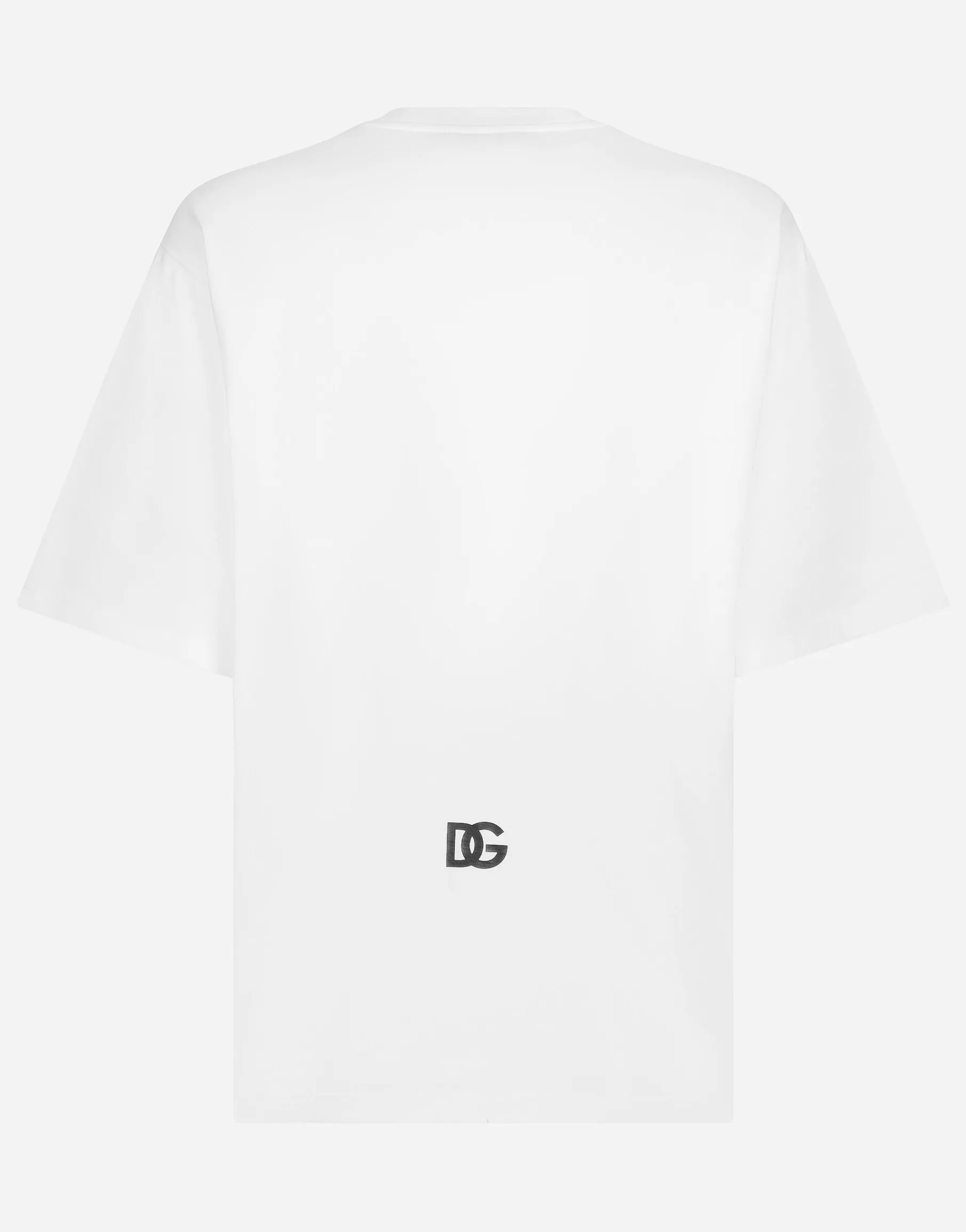 Short-sleeved T-shirt with DG logo print