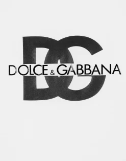 Short-sleeved T-shirt with DG logo print