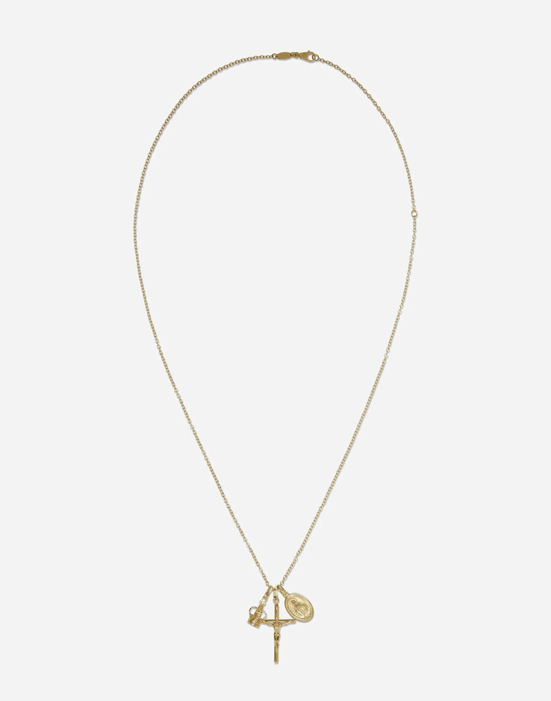 Sicily pendant in yellow gold