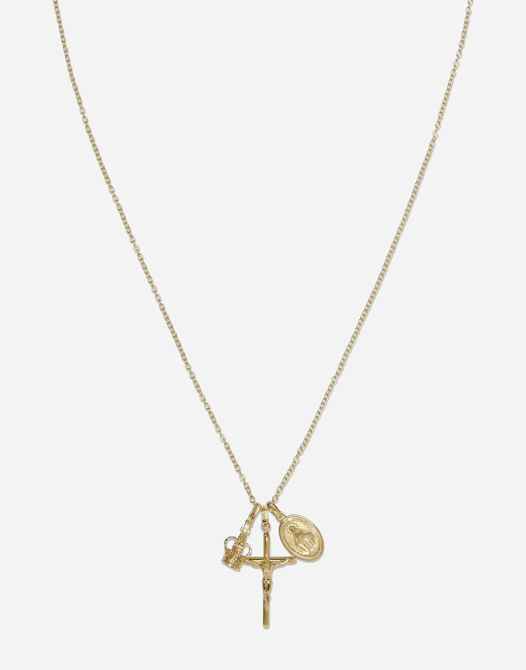 Sicily pendant in yellow gold